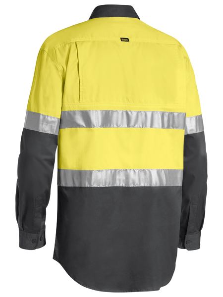 Shirt Bisley Hi Vis Taped Vented Drill 155g BS6696T