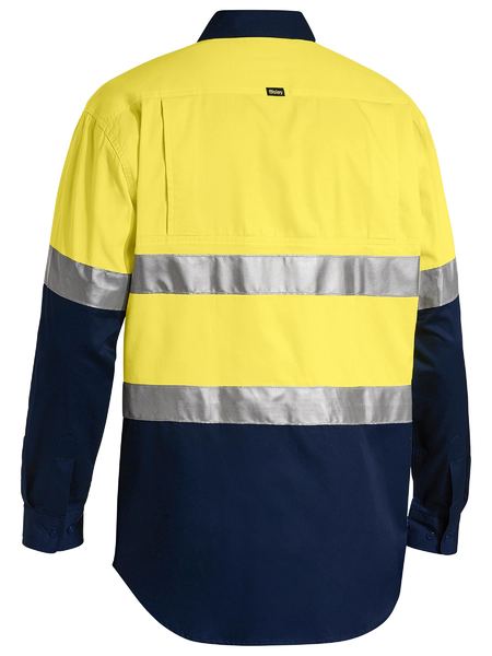 Shirt Bisley Hi Vis Taped Vented Drill 155g BS6696T