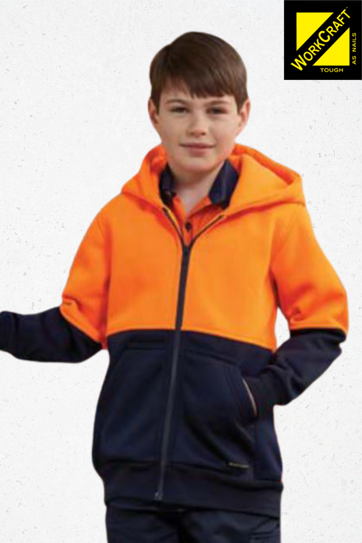 WorkCraft Kids Full Zip Hoodie