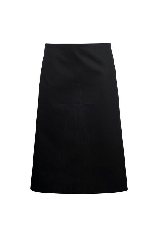 ChefsCraft Black 3/4 Length Apron 220g 90x75cm