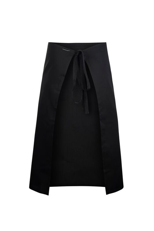ChefsCraft Black 3/4 Length Apron 220g 90x75cm