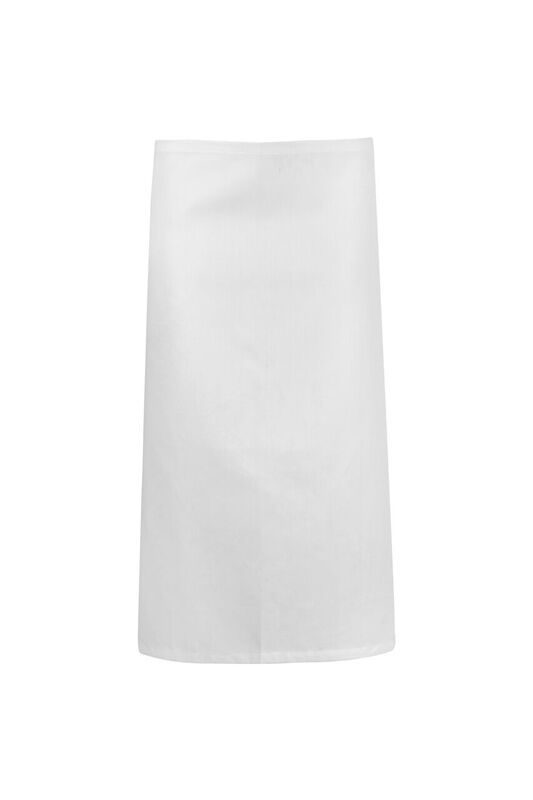 ChefsCraft Black 3/4 Length Apron 220g 90x75cm