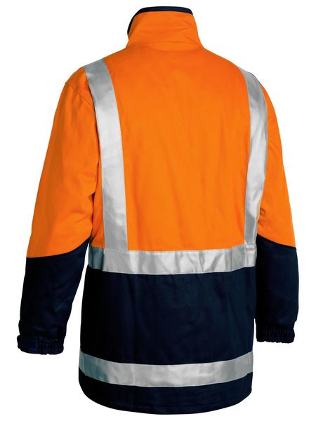 Jacket Bisley Hi Vis Taped Drill 3-in-1 310g BJ6970T