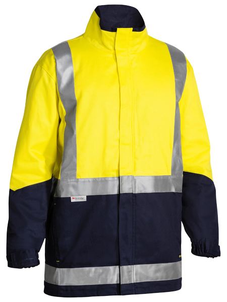 Jacket Bisley Hi Vis Taped Drill 3-in-1 310g BJ6970T