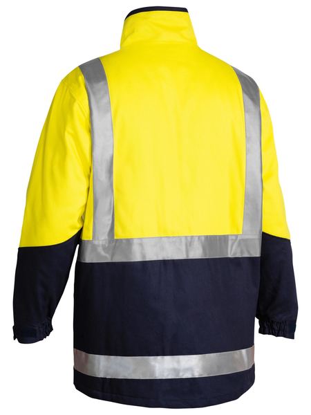 Jacket Bisley Hi Vis Taped Drill 3-in-1 310g BJ6970T