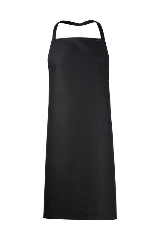 ChefsCraft Black Full Bib Apron 220g 90x92cm