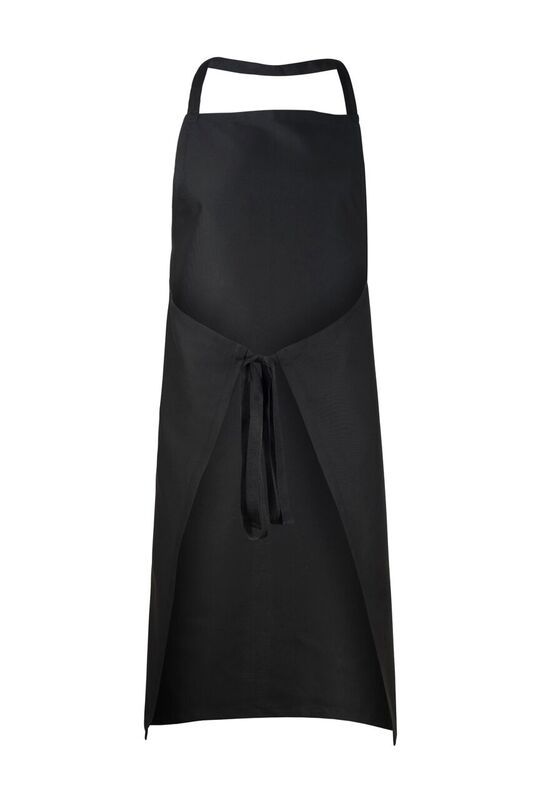 ChefsCraft Black Full Bib Apron 220g 90x92cm