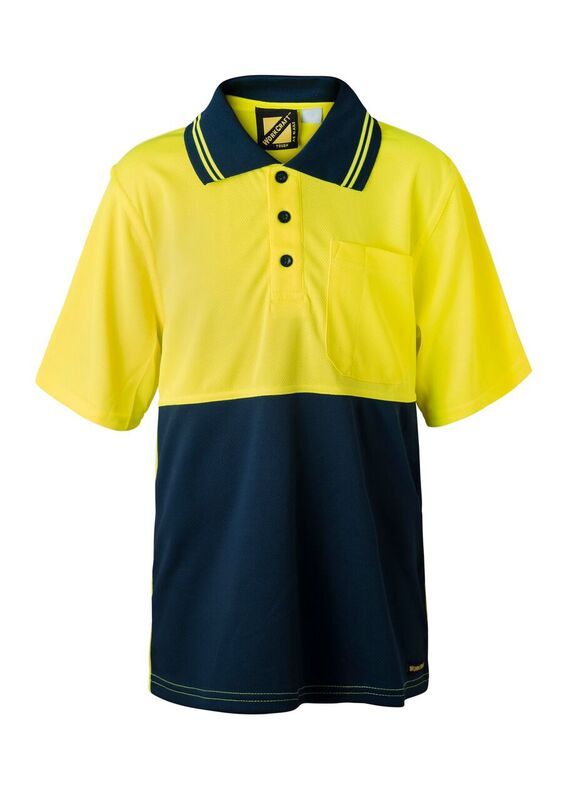 WorkCraft Kids Micromesh Polo SS 157g WSPK20