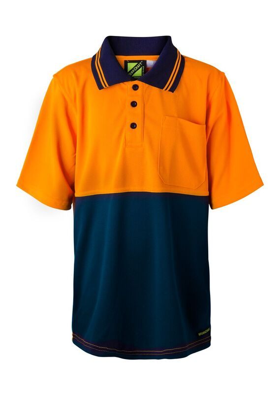 WorkCraft Kids Micromesh Polo SS 157g WSPK20