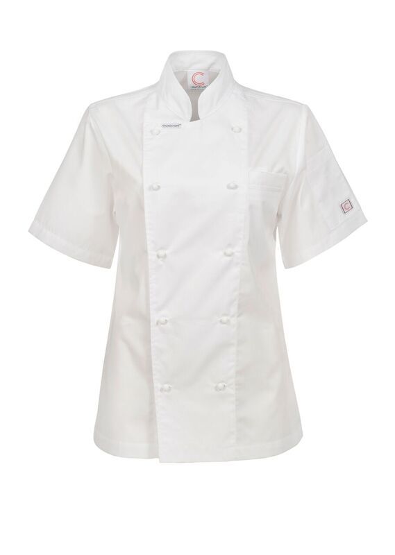 ChefsCraft Womens LW Executive Chefs Jacket SS 155g
