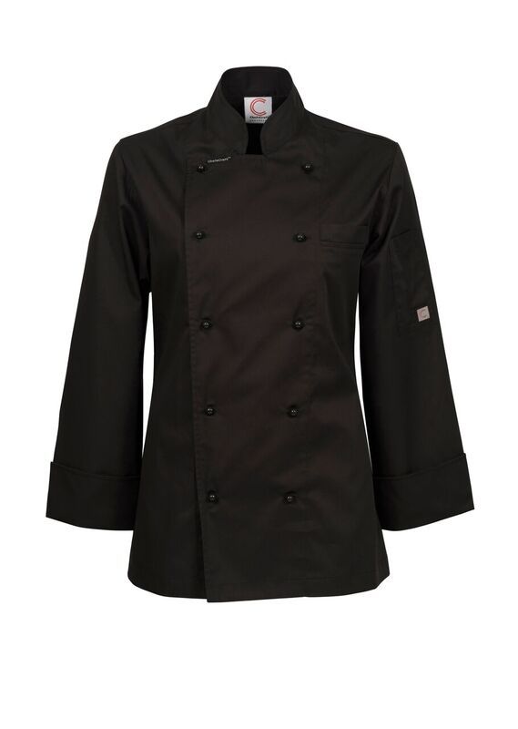 ChefsCraft Womens LW Executive Chefs Jacket LS 155g