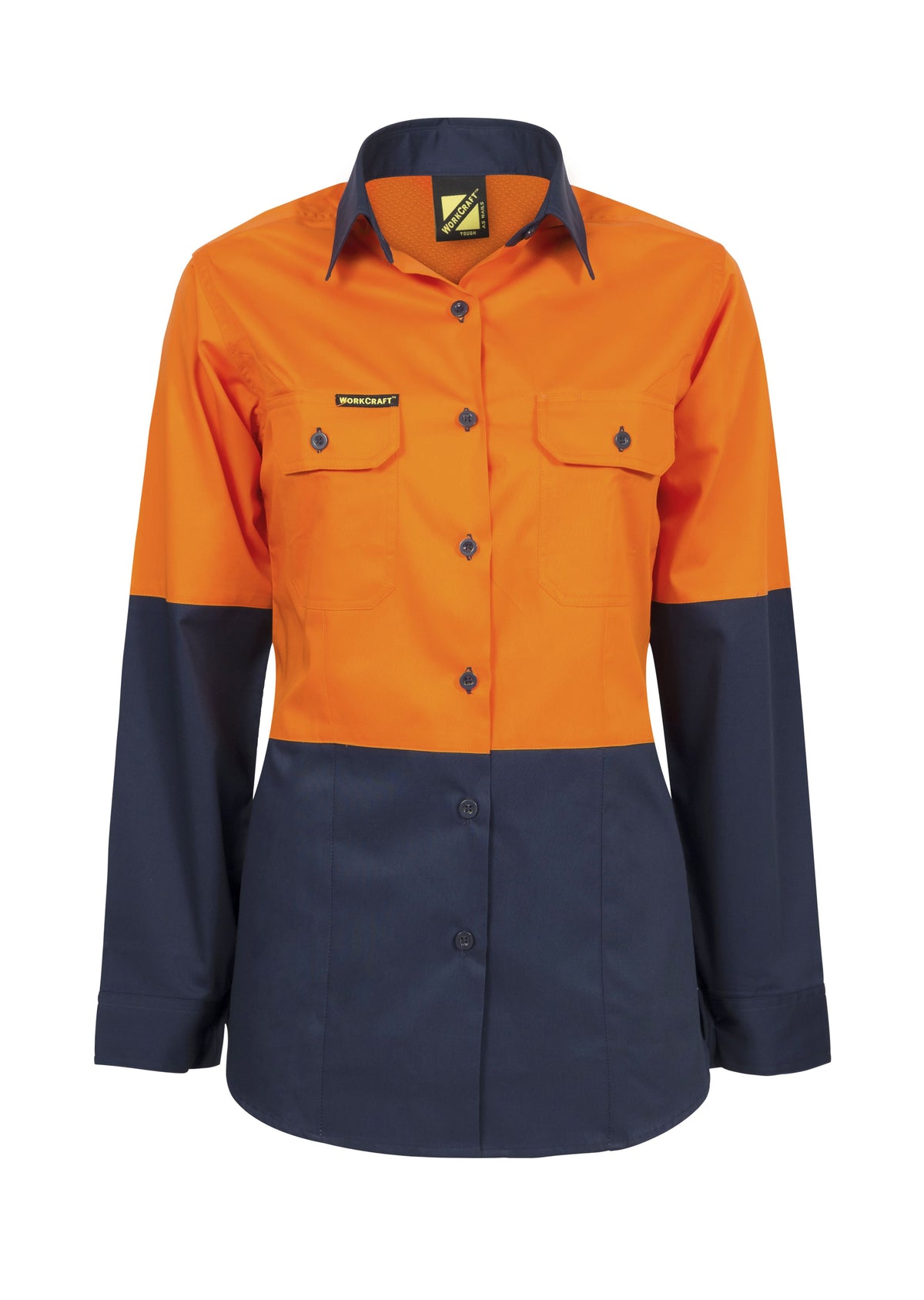WorkCraft Womens Vented Drill Shirt LS 155g WSL502