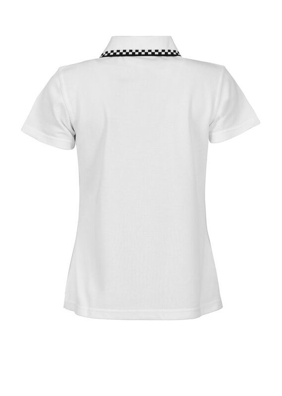 ChefsCraft Womens White Hospitality Polo ss 220g 10