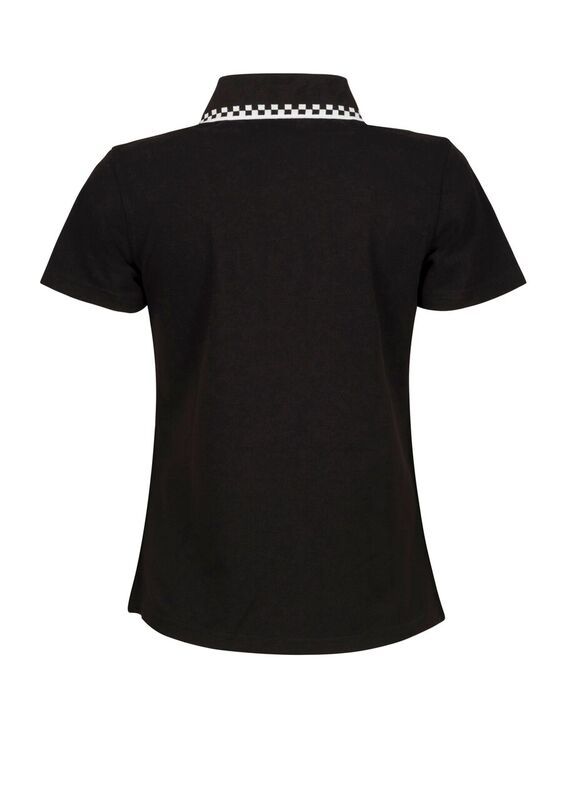 ChefsCraft Womens White Hospitality Polo ss 220g 10