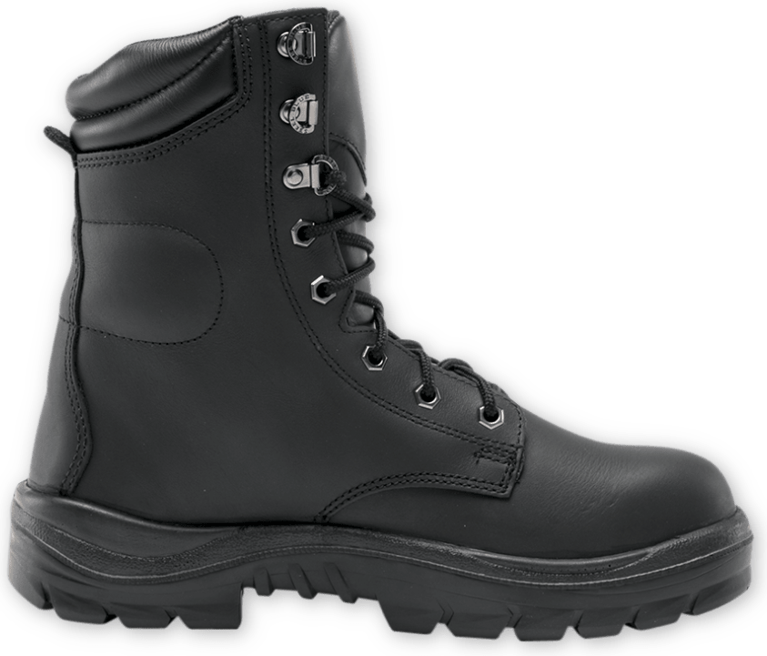 Steel Blue Mens Portland LU Boots Steel Nitrile