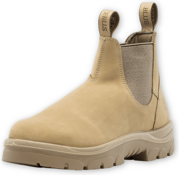 Steel Blue Mens Hobart ES Boots Steel TPU