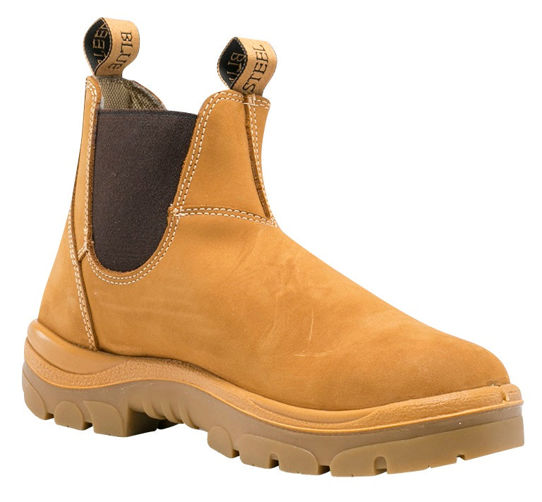 Steel Blue Mens Hobart ES Boots Steel TPU