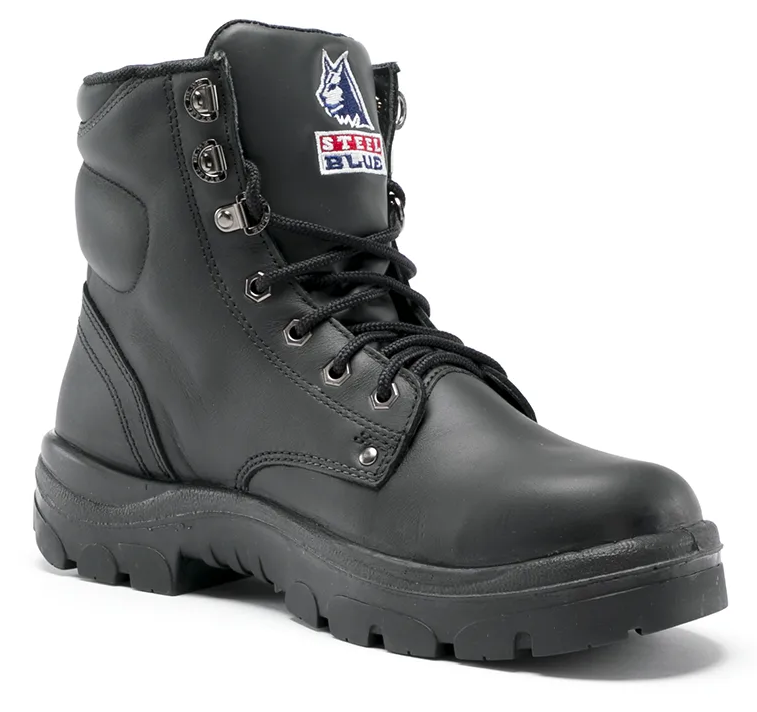 Steel Blue Mens Argyle LU Boots Steel TPU