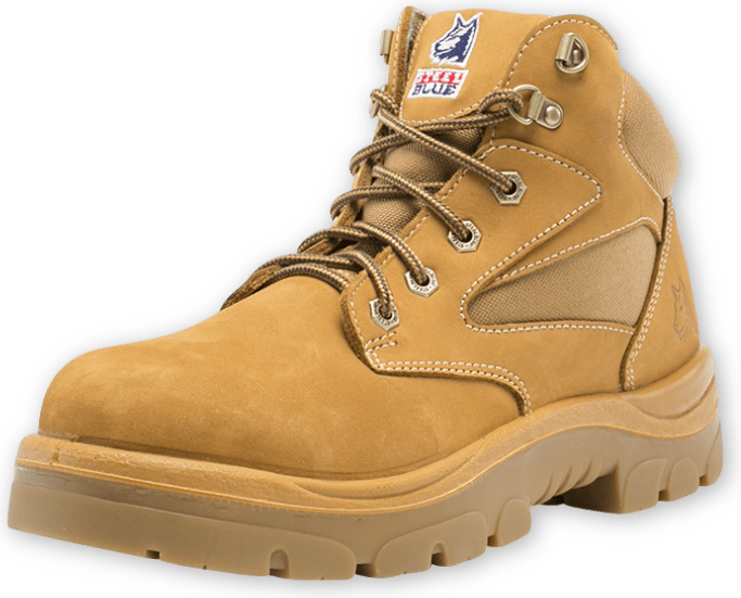 Steel Blue Mens Parkes Zip Boots Steel TPU