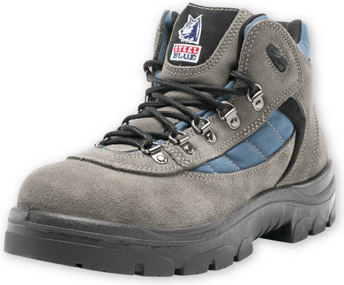 Steel Blue Mens Wagga LU Boots Steel TPU