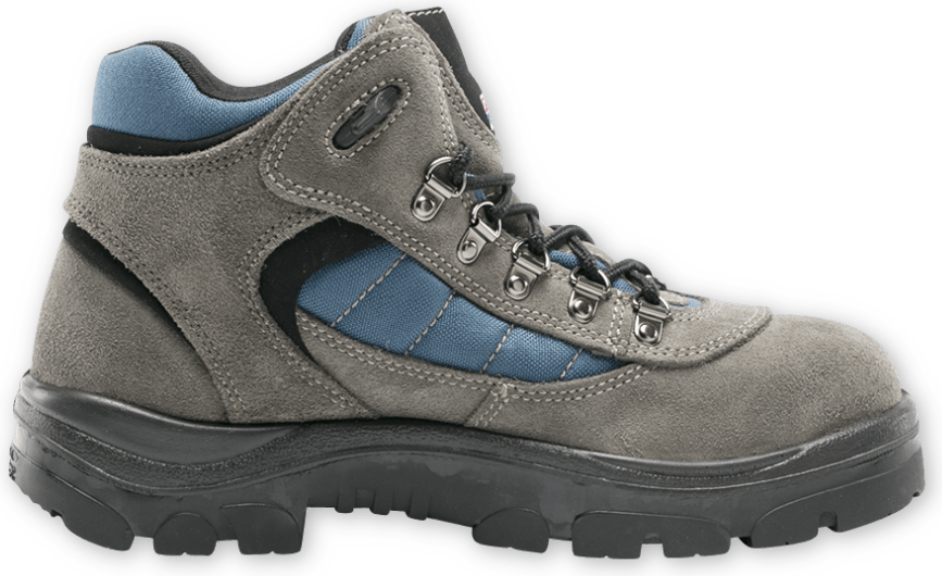 Steel blue 2025 hiking boots