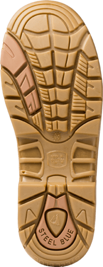 Steel Blue Mens Argyle Zip Boots Comp Bump TPU