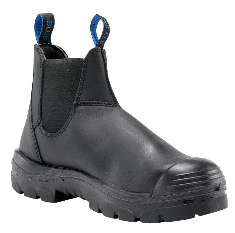 Steel Blue Mens Hobart ES Boots Steel Bump TPU