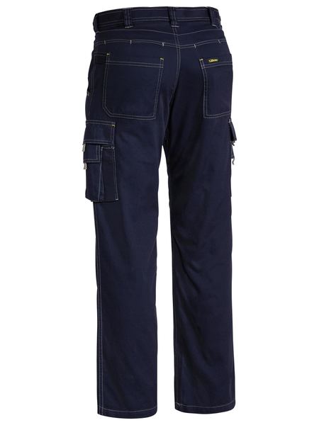 Pants Bisley Cargo Vented Drill 190g Navy 87R