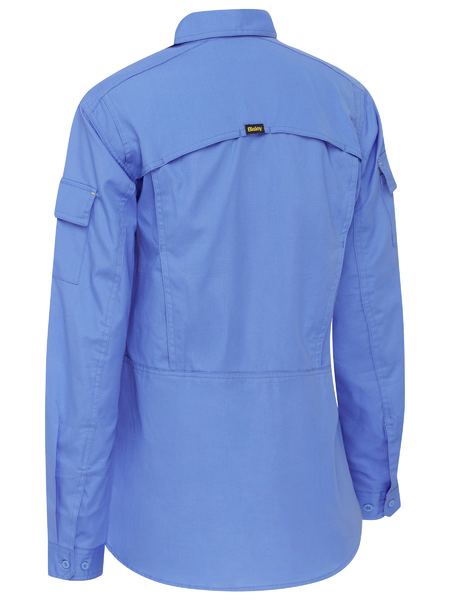 Shirt Bisley Womens X-Airflow RipStop Drill 150g BL6414
