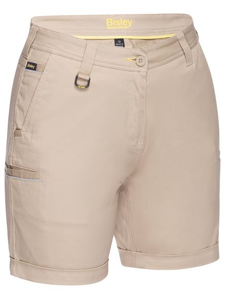 Shorts Bisley Womens Stretch Cotton 280g BSHL1015