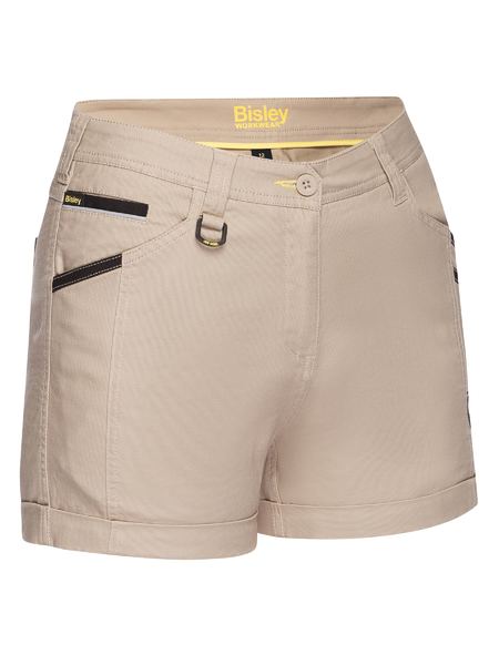 Shorts Bisley Womens F&amp;M Short 280g BSHL1045