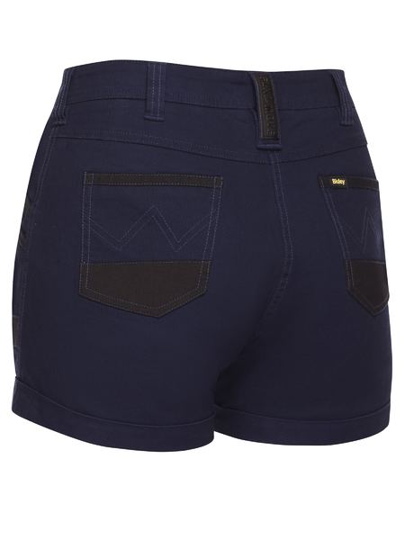 Shorts Bisley Womens F&amp;M Short 280g BSHL1045