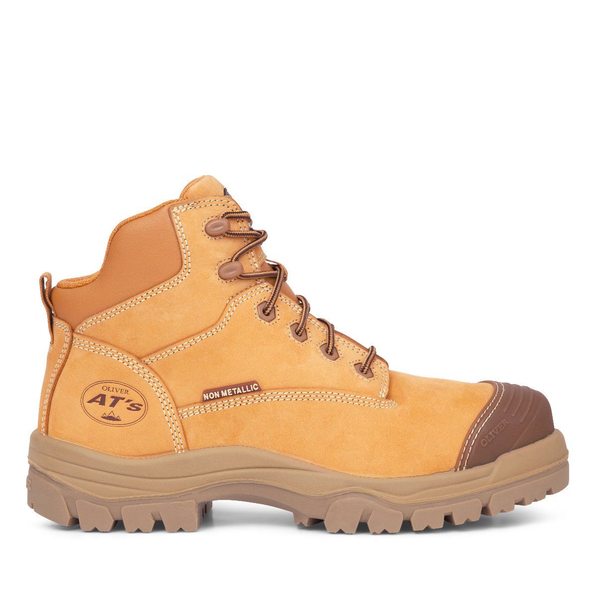 Oliver Mens 45-630Z 130mm Zip at Boots Comp tpu Wheat 10