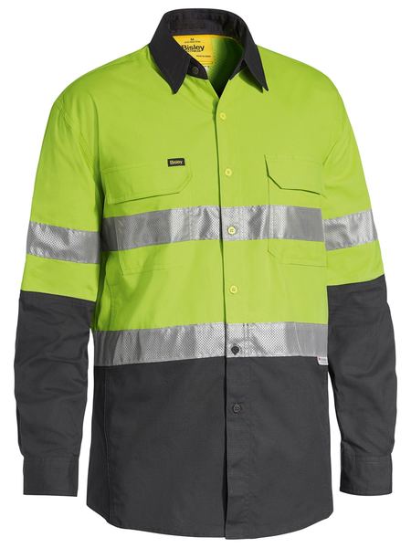 Shirt Bisley Hi Vis Taped X-Airflow RipStop 150g BS6415T
