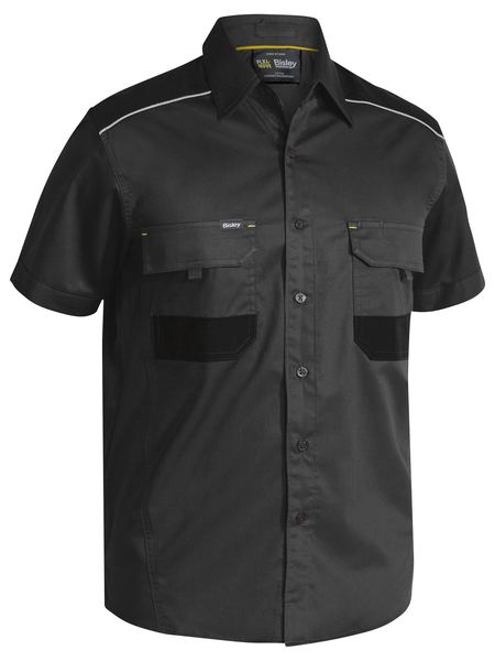 Shirt Bisley F&amp;M Stretch SS 145g BS1133