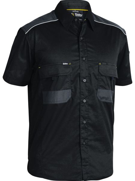 Shirt Bisley F&amp;M Stretch SS 145g BS1133
