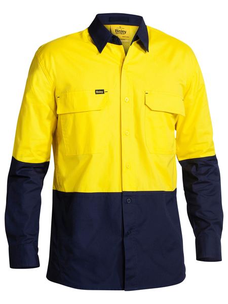 Shirt Bisley Hi Vis X-Airflow RipStop 150g BS6415
