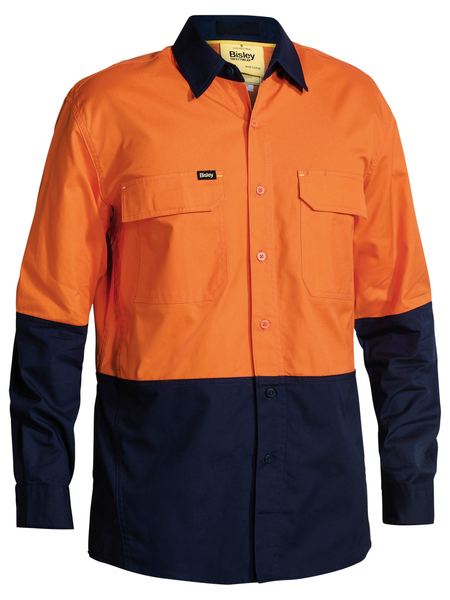 Shirt Bisley Hi Vis X-Airflow RipStop 150g BS6415