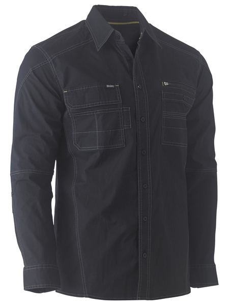 Shirt Bisley F&amp;M Utility Stretch 145g BS6144