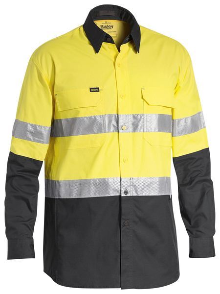 Shirt Bisley Hi Vis Taped X-Airflow RipStop 150g BS6415T