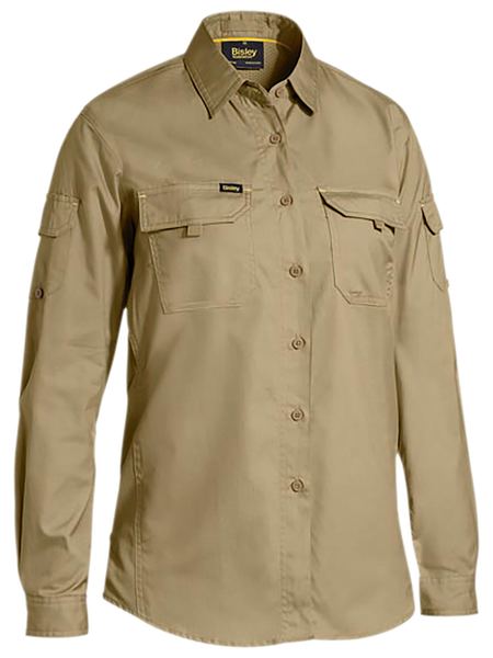 Shirt Bisley Womens X-Airflow RipStop Drill 150g BL6414