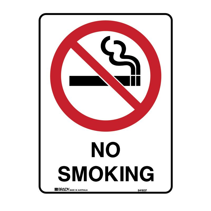 Sign No Smoking ss 100x150