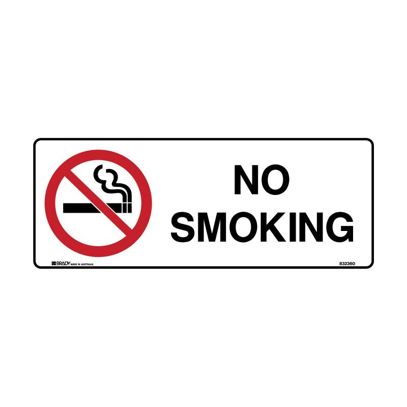 Sign No Smoking ss 100x150