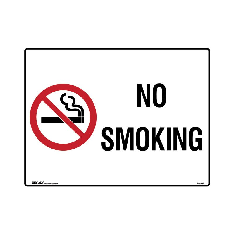 Sign No Smoking ss 100x150
