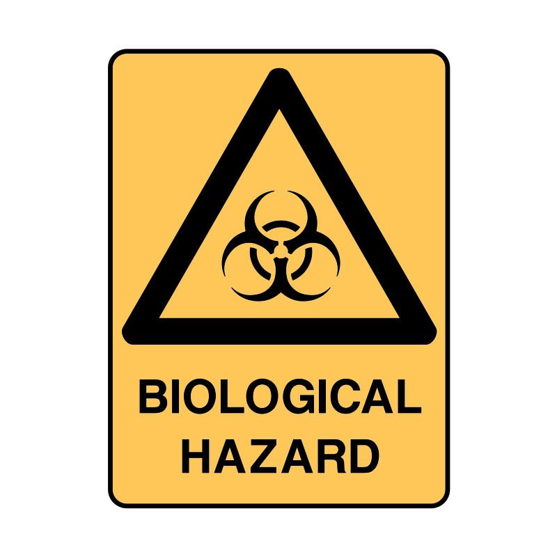 Sign (Warning) Biological Hazard M 225x300
