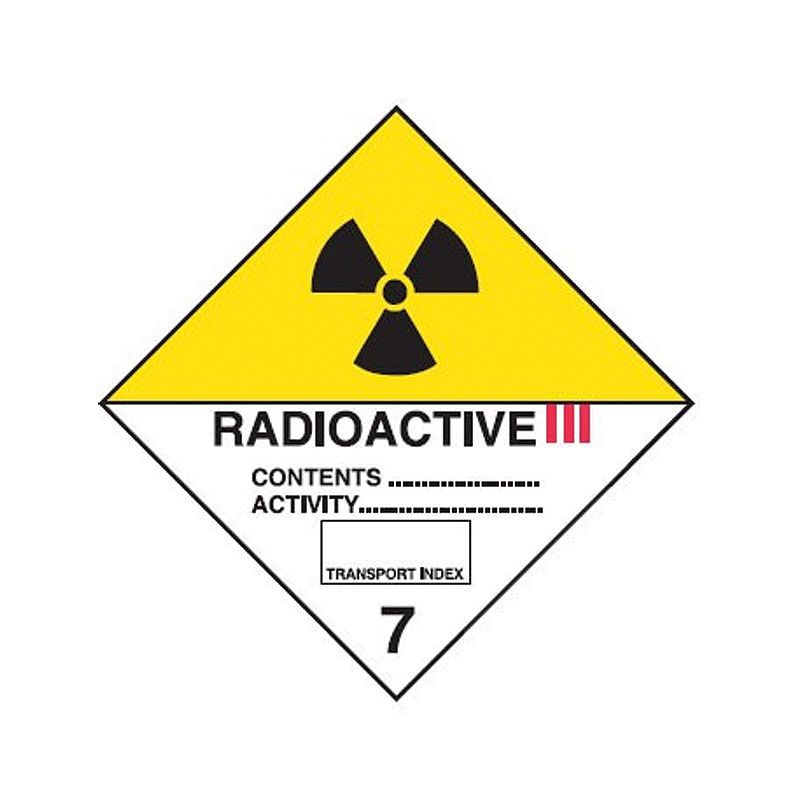 Sign DG Radioactive III 7 M 270sq