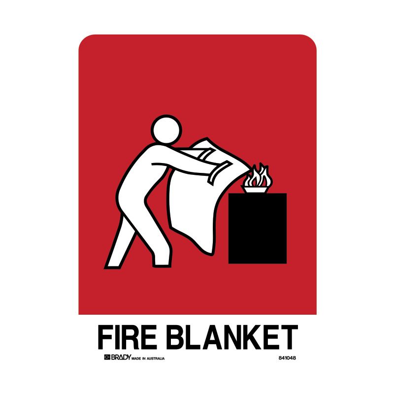 Sign (Fire) Fire Blanket (Pic) M 300x450