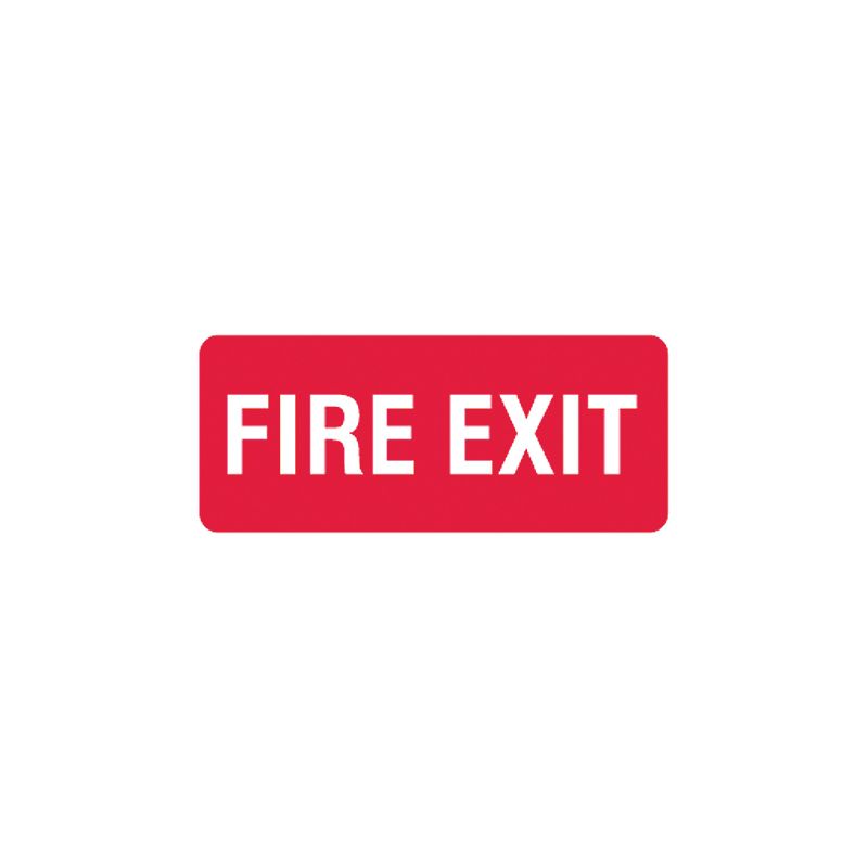 Sign (Fire) Fire Exit luMss 300x125