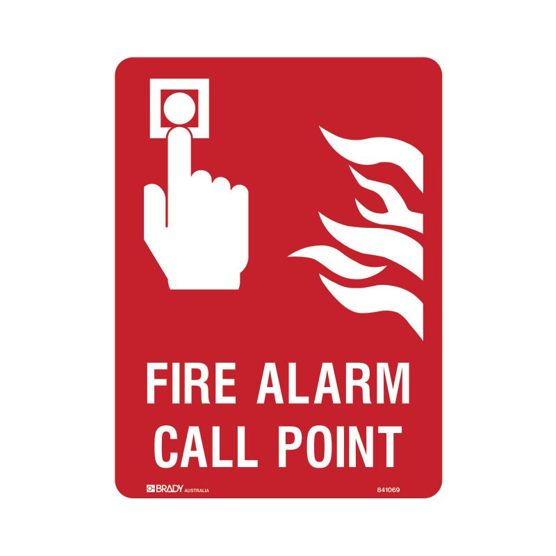 Sign (Fire) Fire Alarm Call Point luMss 250x350