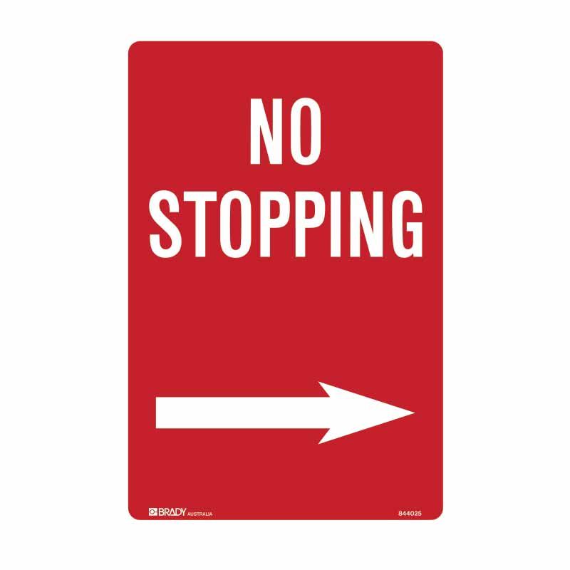Sign (Traffic) No Stopping <--- M 300x450